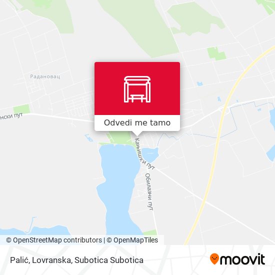 Palić, Lovranska mapa