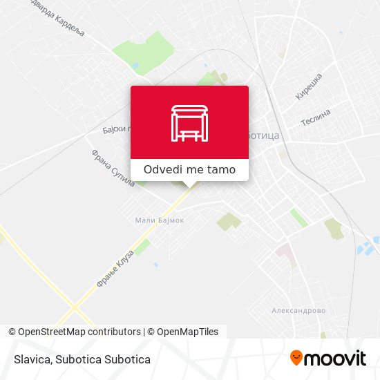 Slavica mapa