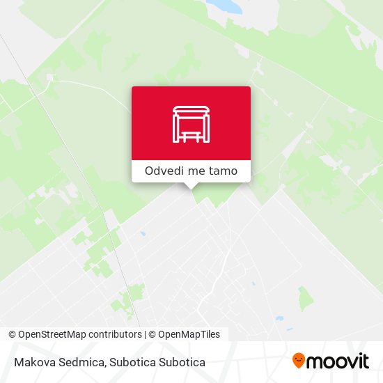 Makova Sedmica mapa