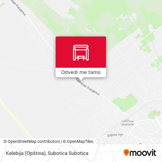 Kelebija (Opština) mapa