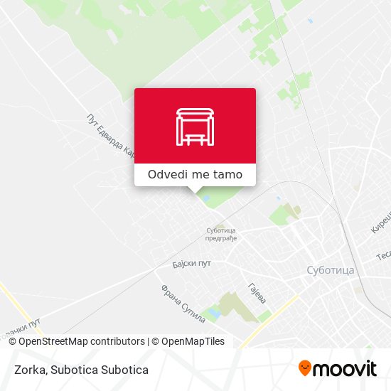 Zorka mapa