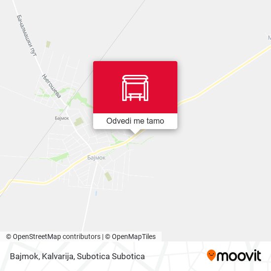 Bajmok, Kalvarija mapa