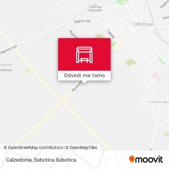 Calzedonia mapa