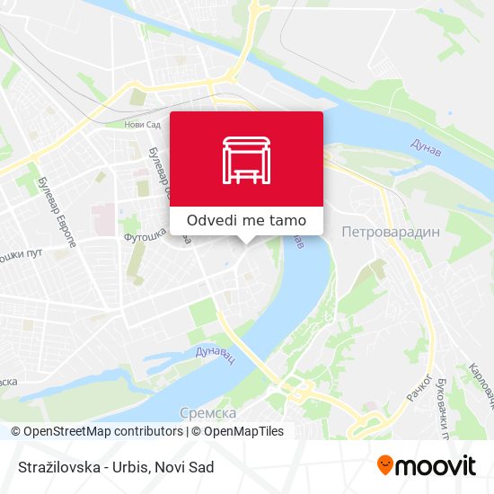 Stražilovska - Urbis mapa