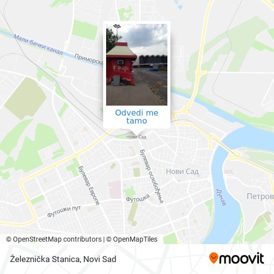 Železnička Stanica mapa