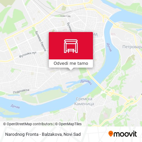 Narodnog Fronta - Balzakova mapa
