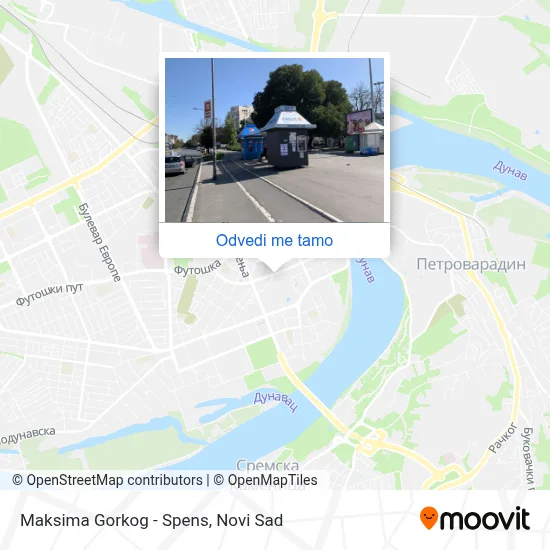 Maksima Gorkog - Spens mapa