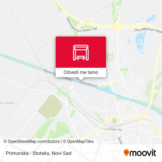 Primorska - Stoteks mapa