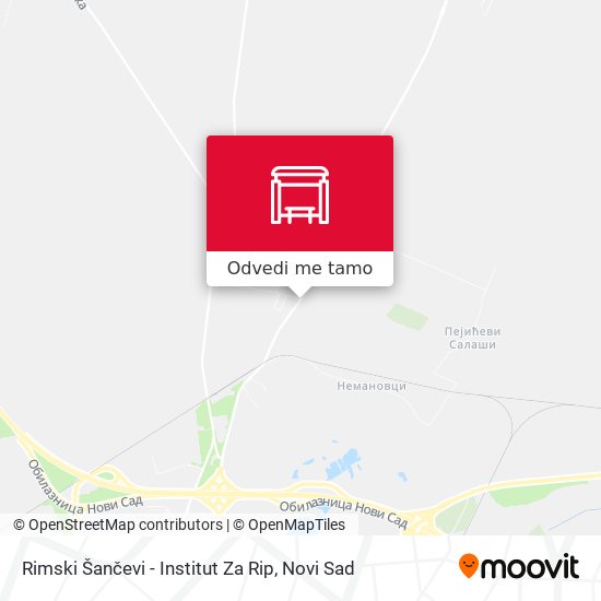 Rimski Šančevi - Institut Za Rip mapa