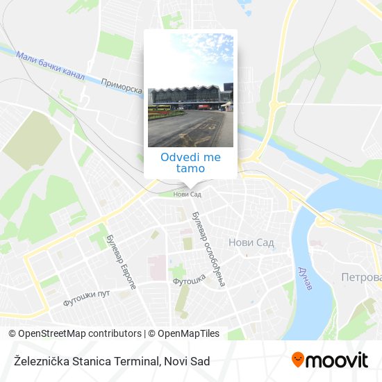 Železnička Stanica Terminal mapa