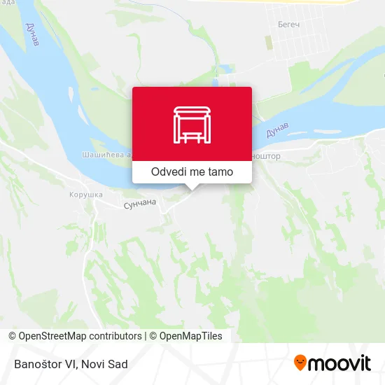 Banoštor VI mapa