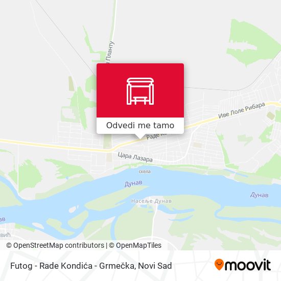 Futog - Rade Kondića - Grmečka mapa