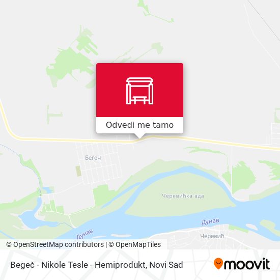 Begeč - Nikole Tesle - Hemiprodukt mapa