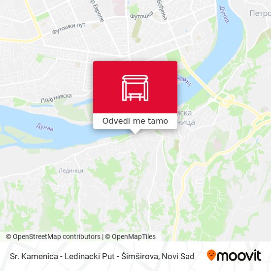 Sr. Kamenica - Ledinacki Put - Šimširova mapa