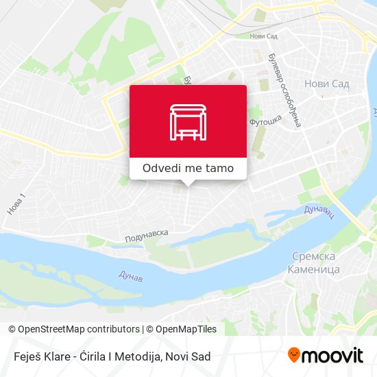 Feješ Klare - Ćirila I Metodija mapa