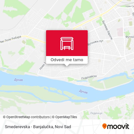 Smederevska - Banjalučka mapa