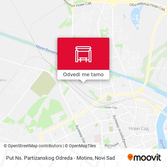 Put Ns. Partizanskog Odreda - Motins mapa