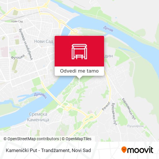 Kamenički Put - Trandžament mapa