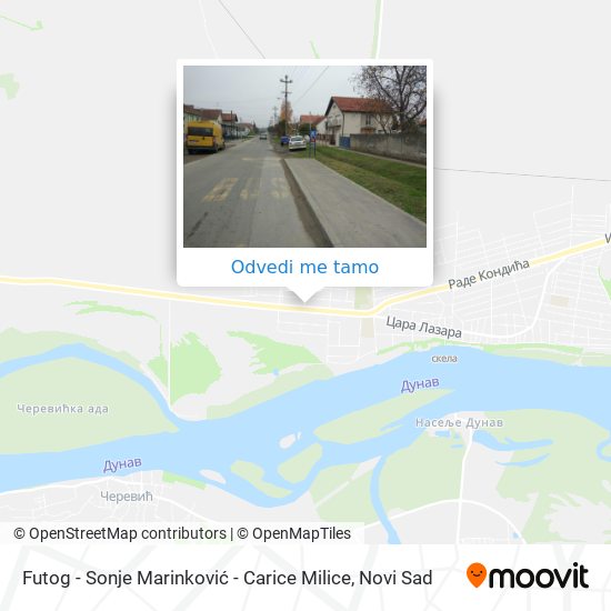 Futog - Sonje Marinković - Carice Milice mapa