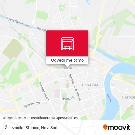 Železnička Stanica mapa