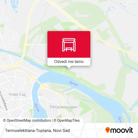 Termoelektrana-Toplana mapa