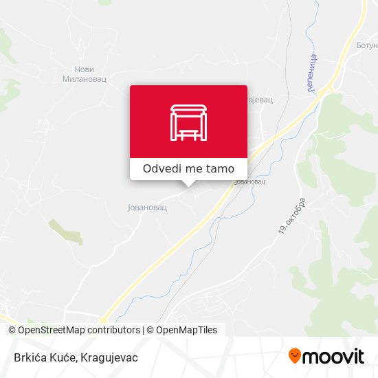 Brkića Kuće mapa