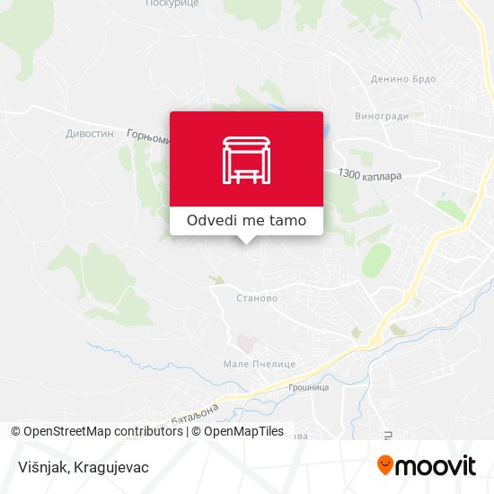 Višnjak mapa