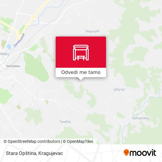 Stara Opština mapa