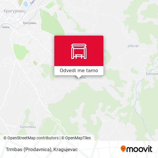 Trmbas (Prodavnica) mapa