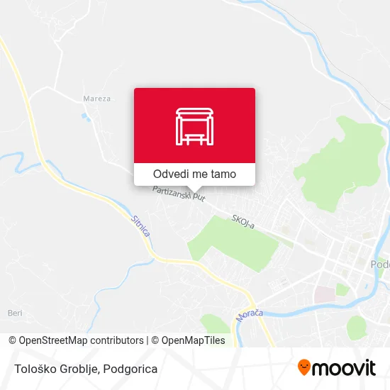 Tološko Groblje mapa
