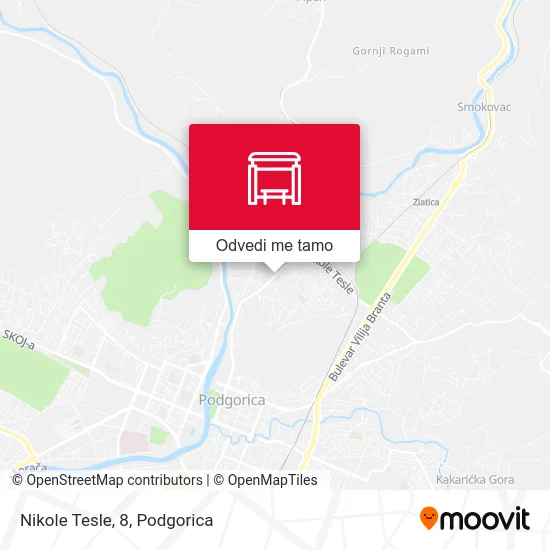 Nikole Tesle, 8 mapa