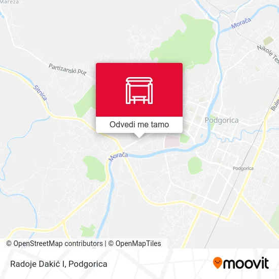 Radoje Dakić I mapa