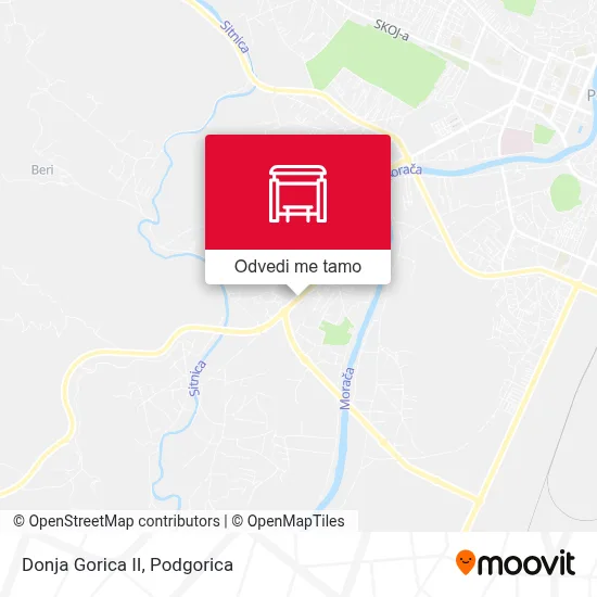 Donja Gorica II mapa