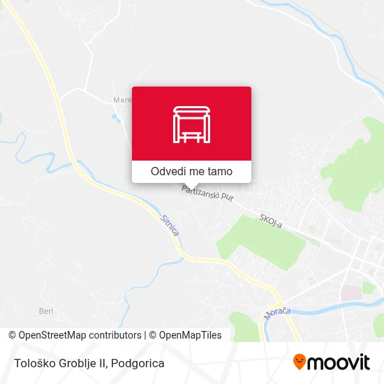 Tološko Groblje II mapa