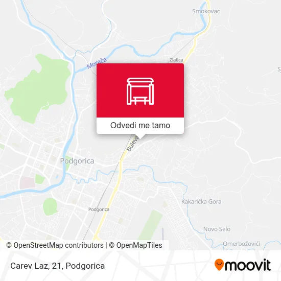 Carev Laz, 21 mapa
