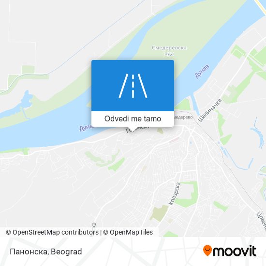 Панонска mapa