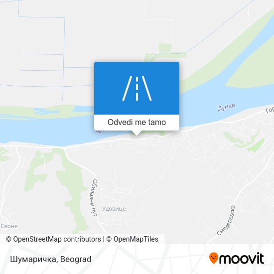Шумаричка mapa