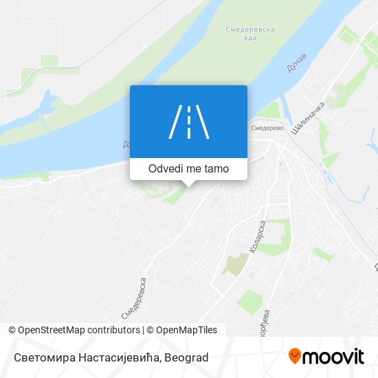 Светомира Настасијевића mapa