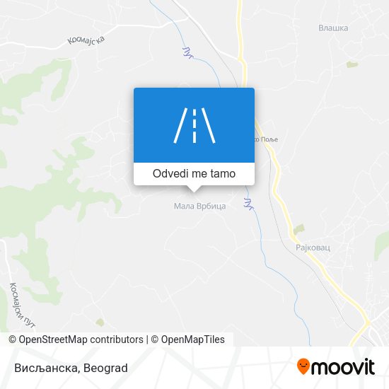 Висљанска mapa