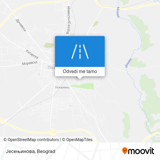 Јесењинова mapa
