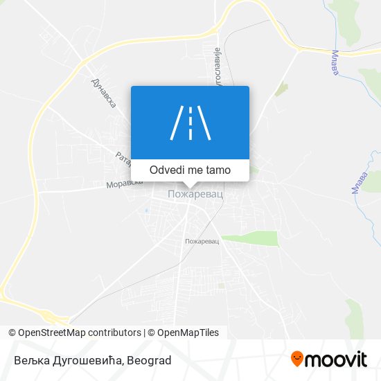 Вељка Дугошевића mapa