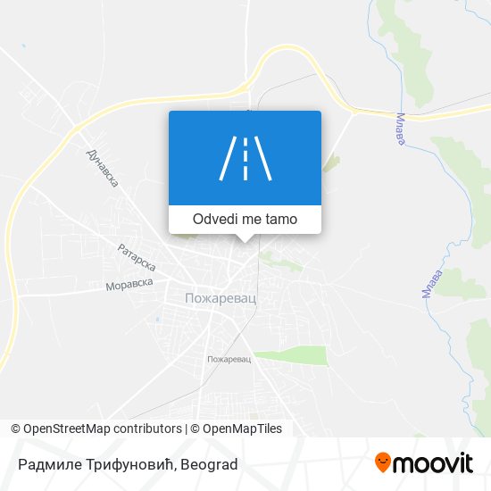 Радмиле Трифуновић mapa