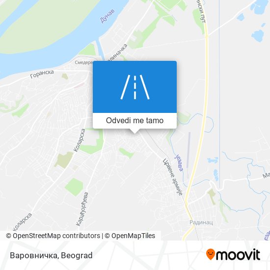 Варовничка mapa