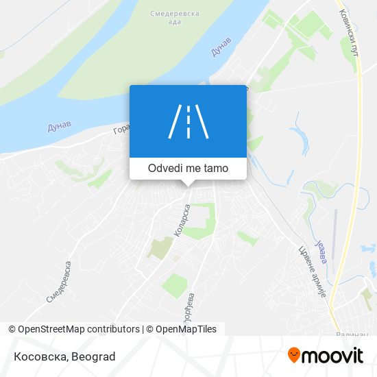 Косовска mapa