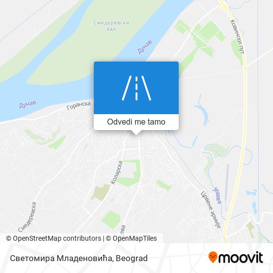 Светомира Младеновића mapa