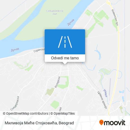 Миливоја Миће Стојковића mapa