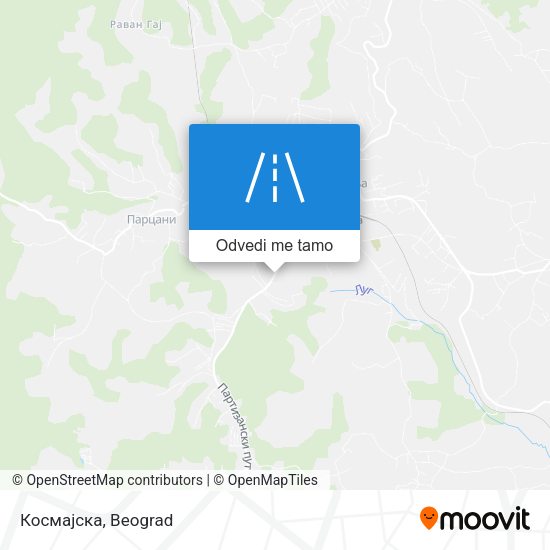Космајска mapa