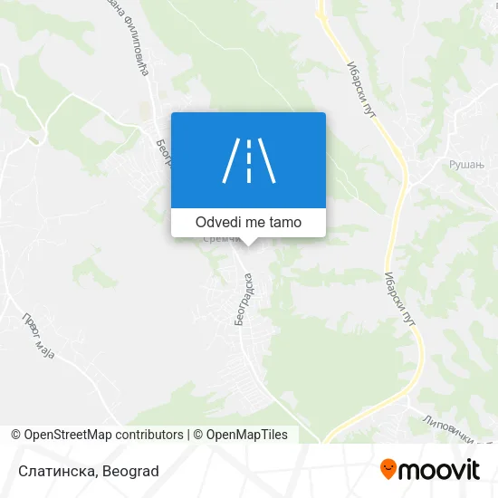 Слатинска mapa
