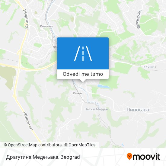 Драгутина Медењака mapa