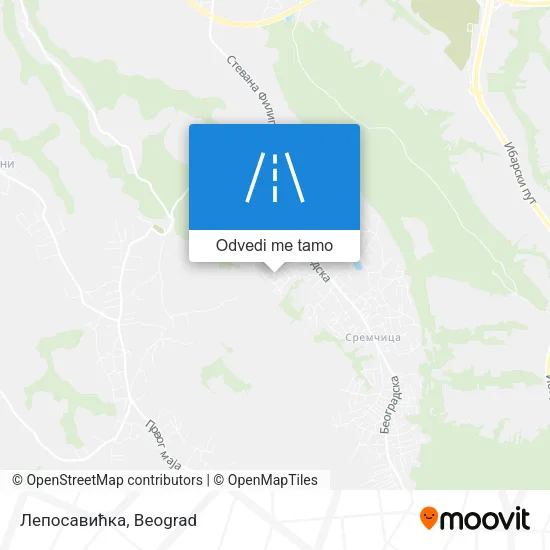 Лепосавићка mapa